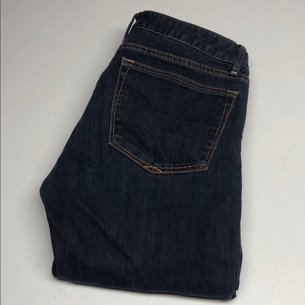 GAP 1969 ALWAYS SKINNY DARK JEANS 4/27x31 100% COTTON ⭐️